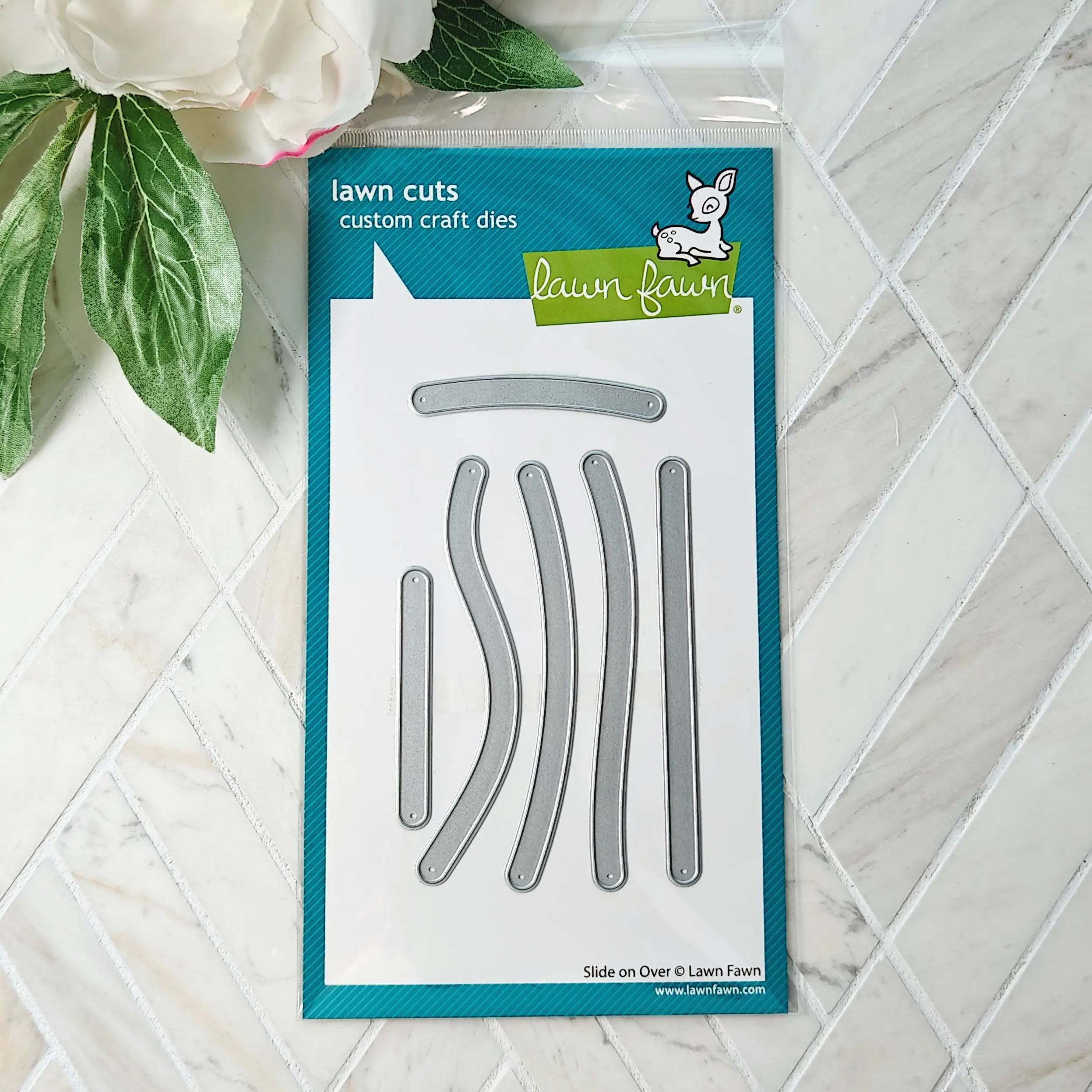 Slide On Over Die Set - Lawn Fawn