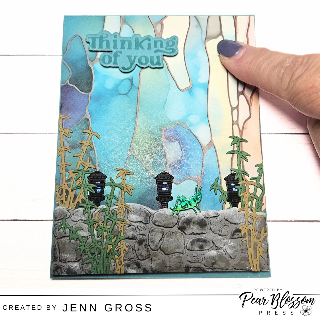 Thinking of you – Interactive Twinkle Light card