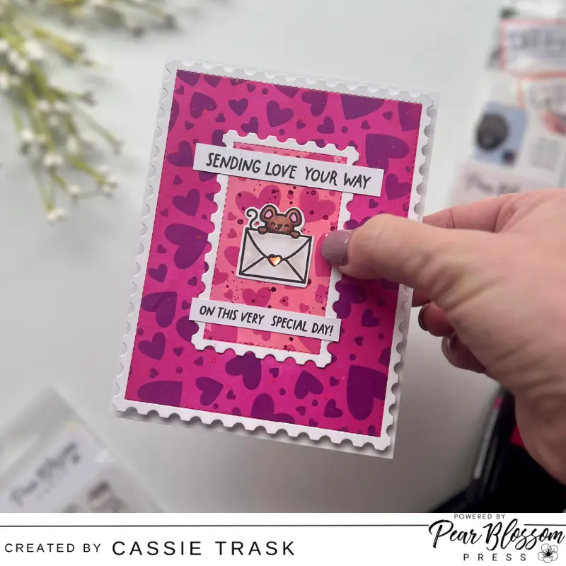 A One Light Valentine Card