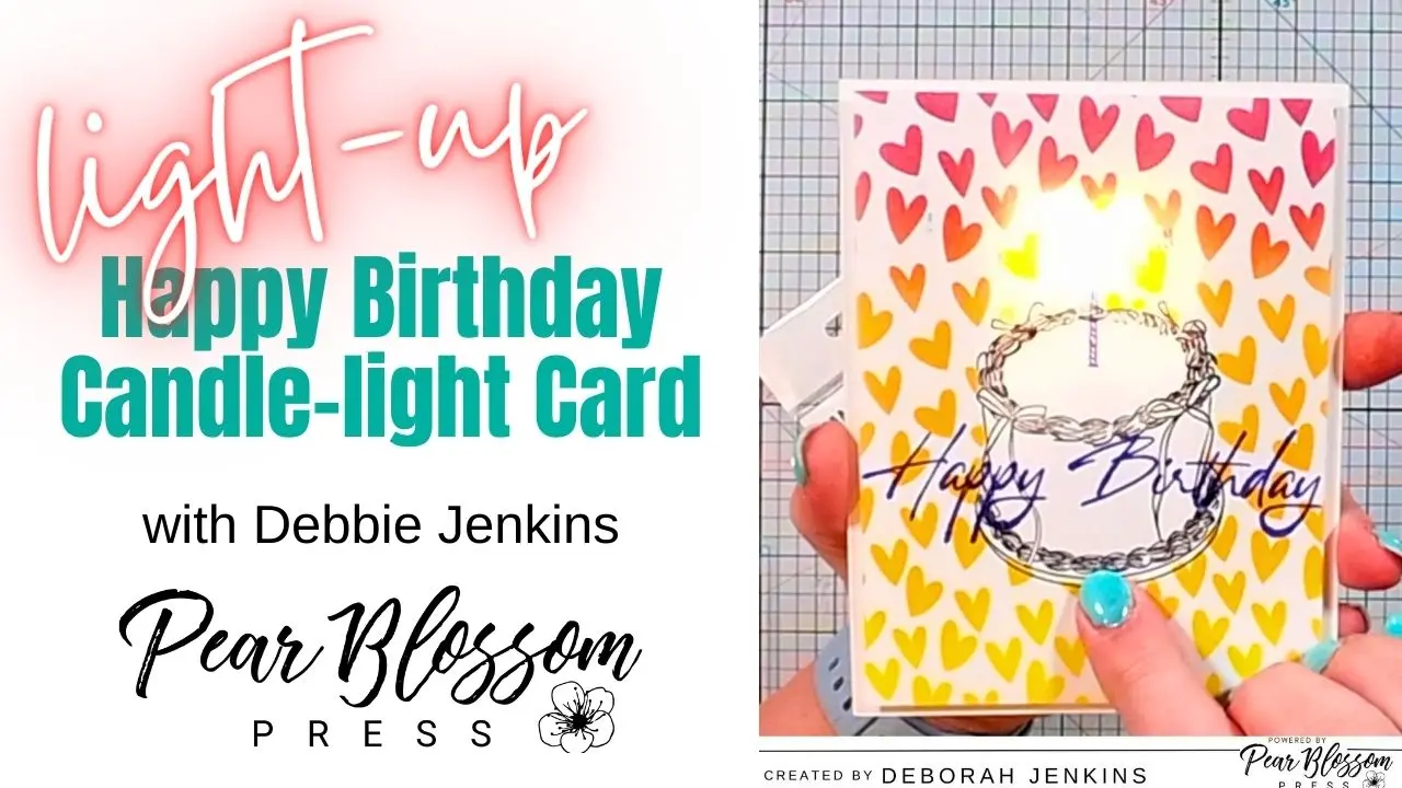 Light-up Happy Birthday Candle Light Card