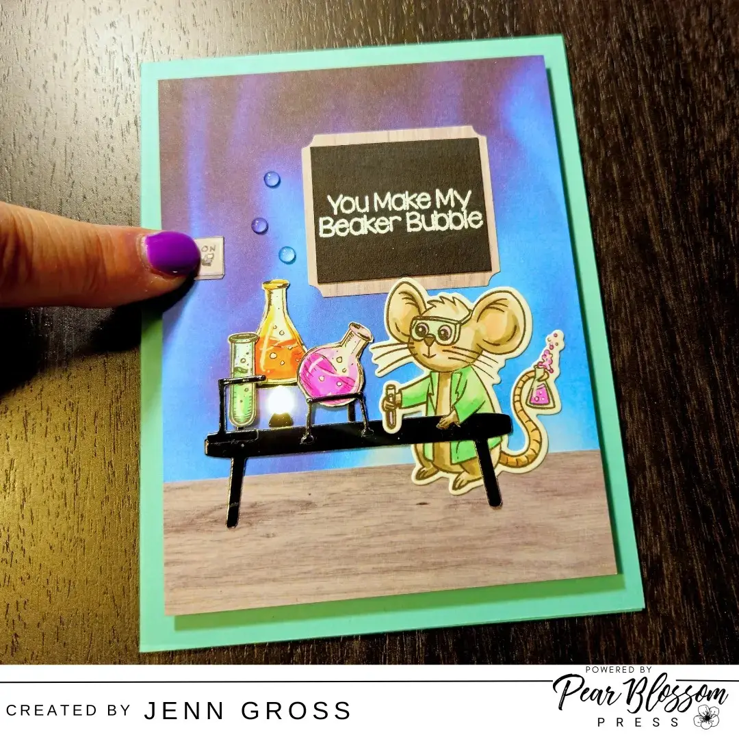 Jenn G's (aka @journeycoachjenn ) chemisty card is sure to cause a reaction! See how easy it is to light up this fun chemisty card with the One-Light on today's Pear Blossom Press blog.

#onelight #interactivecard #lightupcard #chemistrycard

https://pearblossompress.com/we-have-chemistry-light-up-card/?utm_source=instagram-business&utm_medium=jetpack_social
