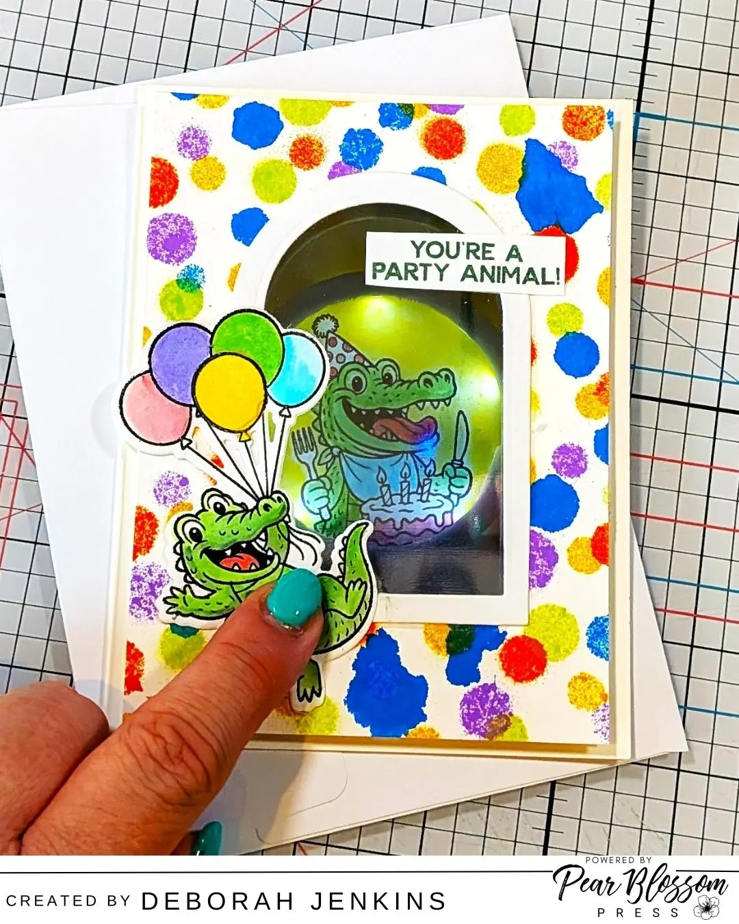Creating a Light-up Magic Reveal Birthday Card with Debbie J