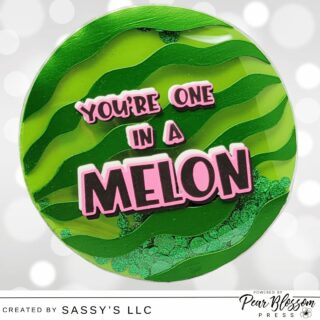 Hi Friends, Sara Lihz here from @sassysllc and today I have a fun card for you; it's the ultimate summer shaker, spinner card! Watermelon? Yes, please! 

Check out the full tutorial over on the Pear Blossom Press channel. 

#cardmaking #interactivecards #pearbloosompress