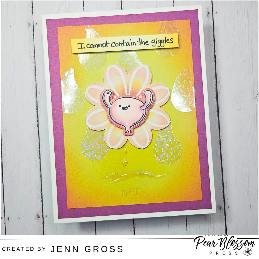 The Giggles – YiPEE! – Holographic Sticker Card